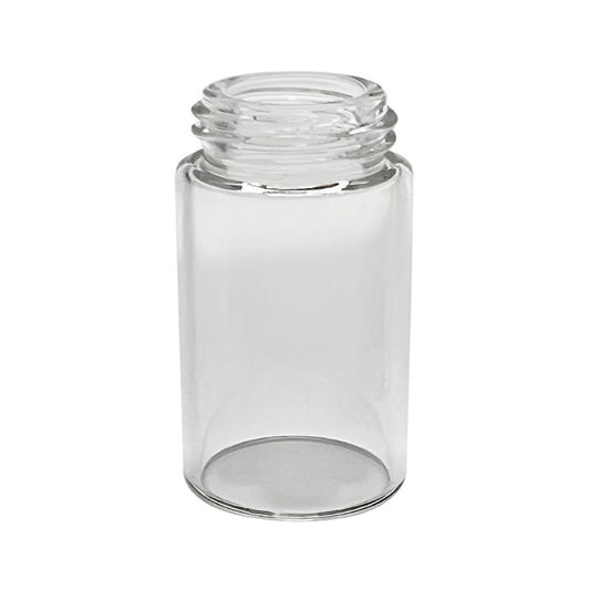J.G. Finneran 34013-1545 Clear Borosilicate Vial, 13-425mm Thread, 1 Dram 4.0mL Capacity, 15mm Diameter, 45mm Length, Pack of 100