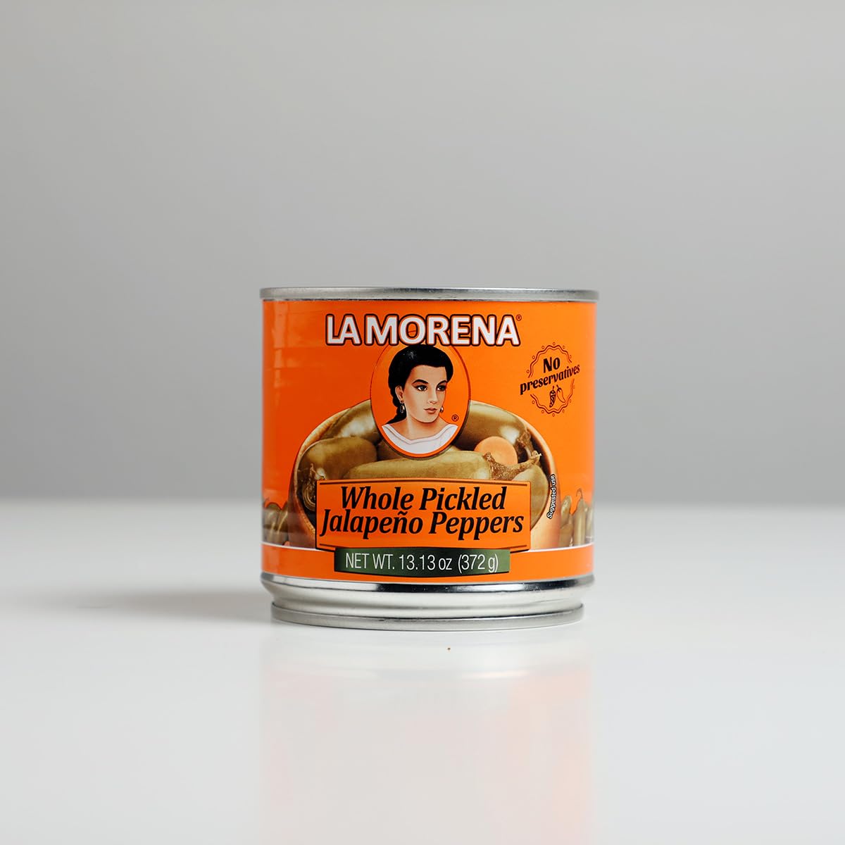 La Morena Whole Pickled Jalapeno Peppers, 13oz (1 unit)