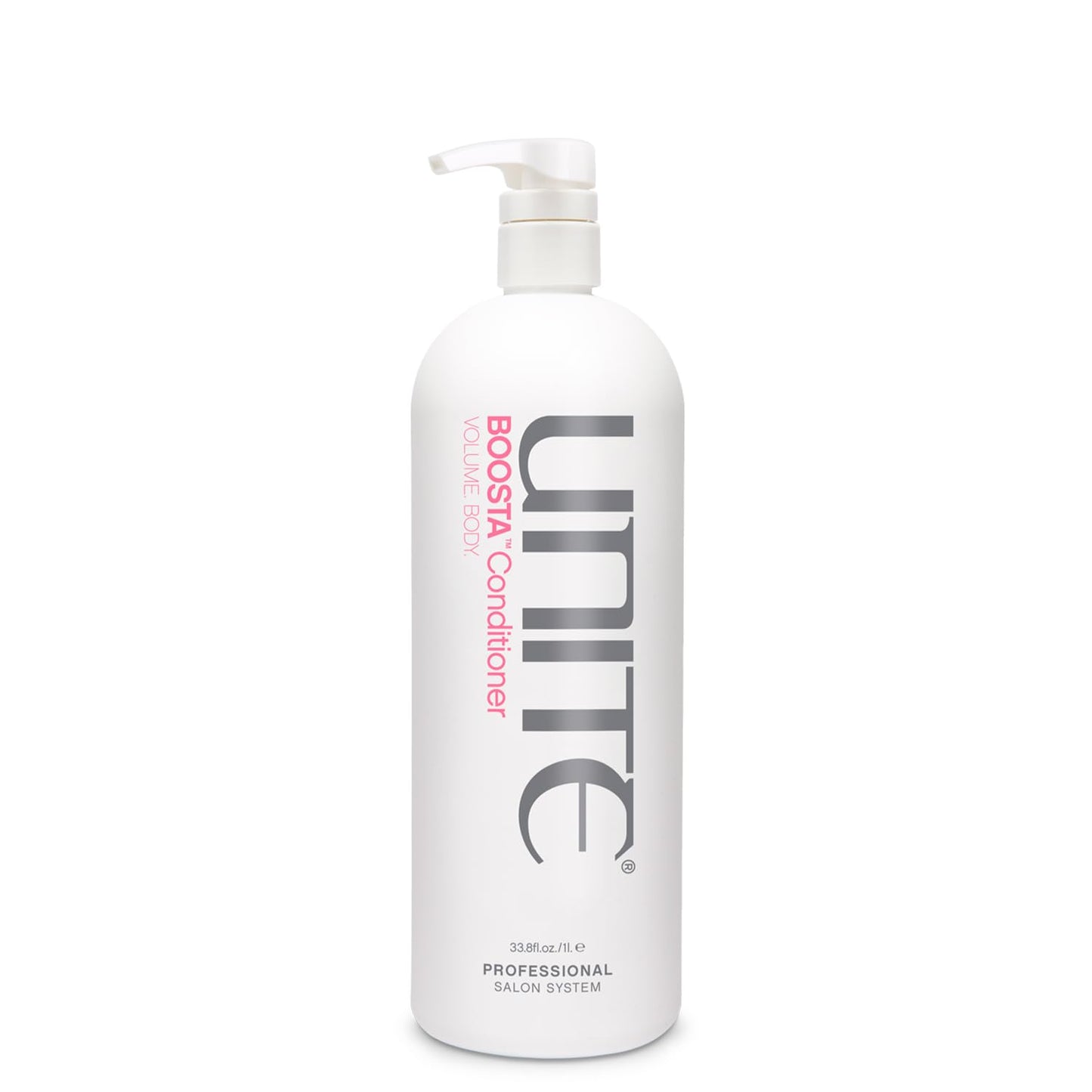 UNITE Hair – BOOSTA Conditioner – Professional-Size Lightweight Volumizing Conditioner for Lift, Hydration & Long-Lasting Body – For Fine or Limp Hair – UV Protection – 32 Fl Oz