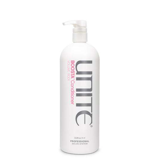 UNITE Hair – BOOSTA Conditioner – Professional-Size Lightweight Volumizing Conditioner for Lift, Hydration & Long-Lasting Body – For Fine or Limp Hair – UV Protection – 32 Fl Oz