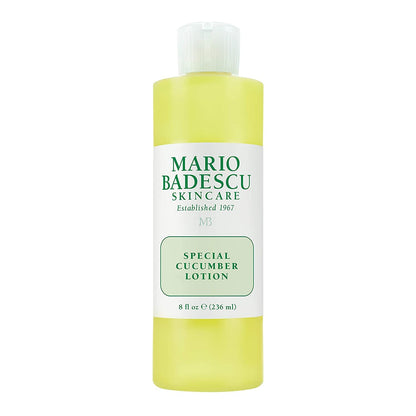 Mario Badescu Special Cucumber Lotion | Non-Drying & Non-Irritating Facial Toner for Removing Excess Oil & Drying Up Breakouts | Revitalizing, Clarifying Astringent for Face