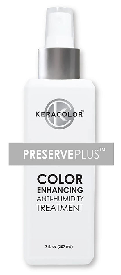 Keracolor Preserve Plus Color Enhancing Anti-Humidity Treatment, Prevents Frizz, Heat Protectant, 7 fl. oz.