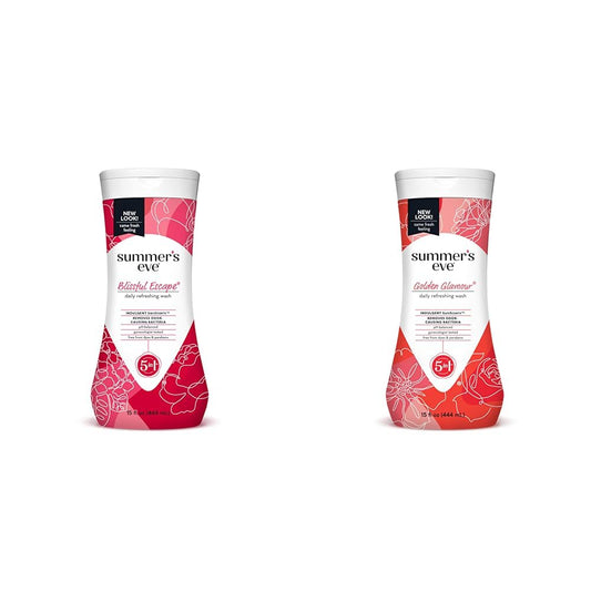 Summer's Eve Daily Refreshing Feminine Body Wash 2-Pack, 15 fl oz Each