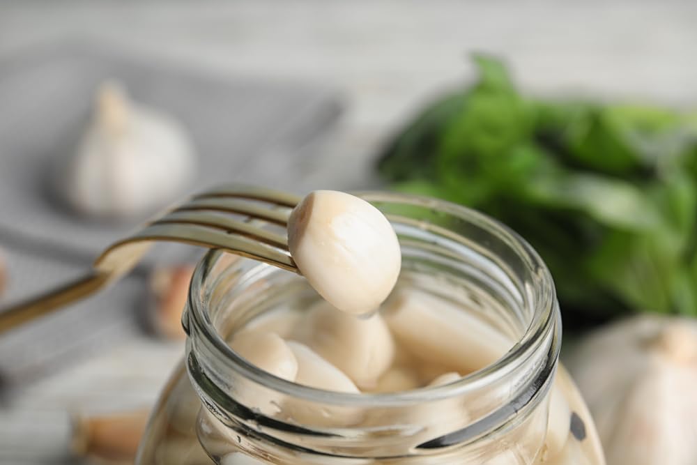 Sanniti Spanish Pickled Garlic, 15.9 Ounces (Pack of 2)