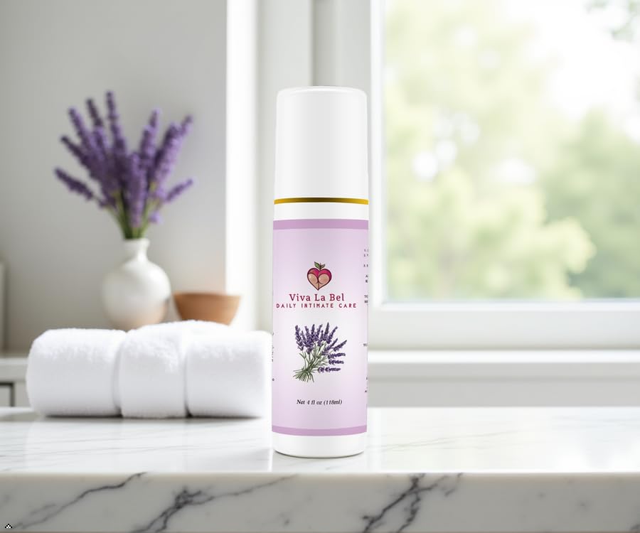 Fresh Scented Intimate Care Spray - Deodorant for Women and Men - Personal Care Cleaner for your Private Parts - Booty Spray for Body Odor Elimination - Suitable for All Ages (Lavender)