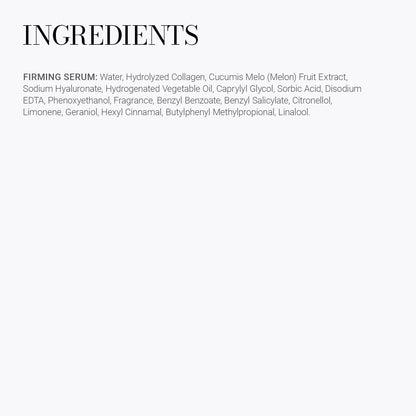 Meaningful Beauty Firming Serum, Anti Aging Facial Serum with Melon Super Antioxidants, Collagen & Hyaluronic Acid, Daily Skin Care for Women, Lightweight Hydrating Formula, Travel Ready, 0.5 Fl Oz