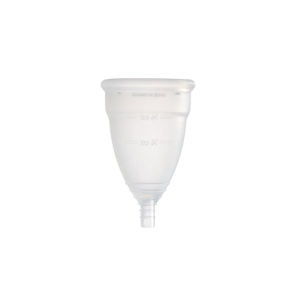 DIVA Cup & Shaker - Medical Grade Silicone Cup for Period Care - Reusable Menstrual Cup with Shaker for On-The-Go Cleansing - Wear Up to 12 Hours - Model 1 (for Medium to Heavy Flow)