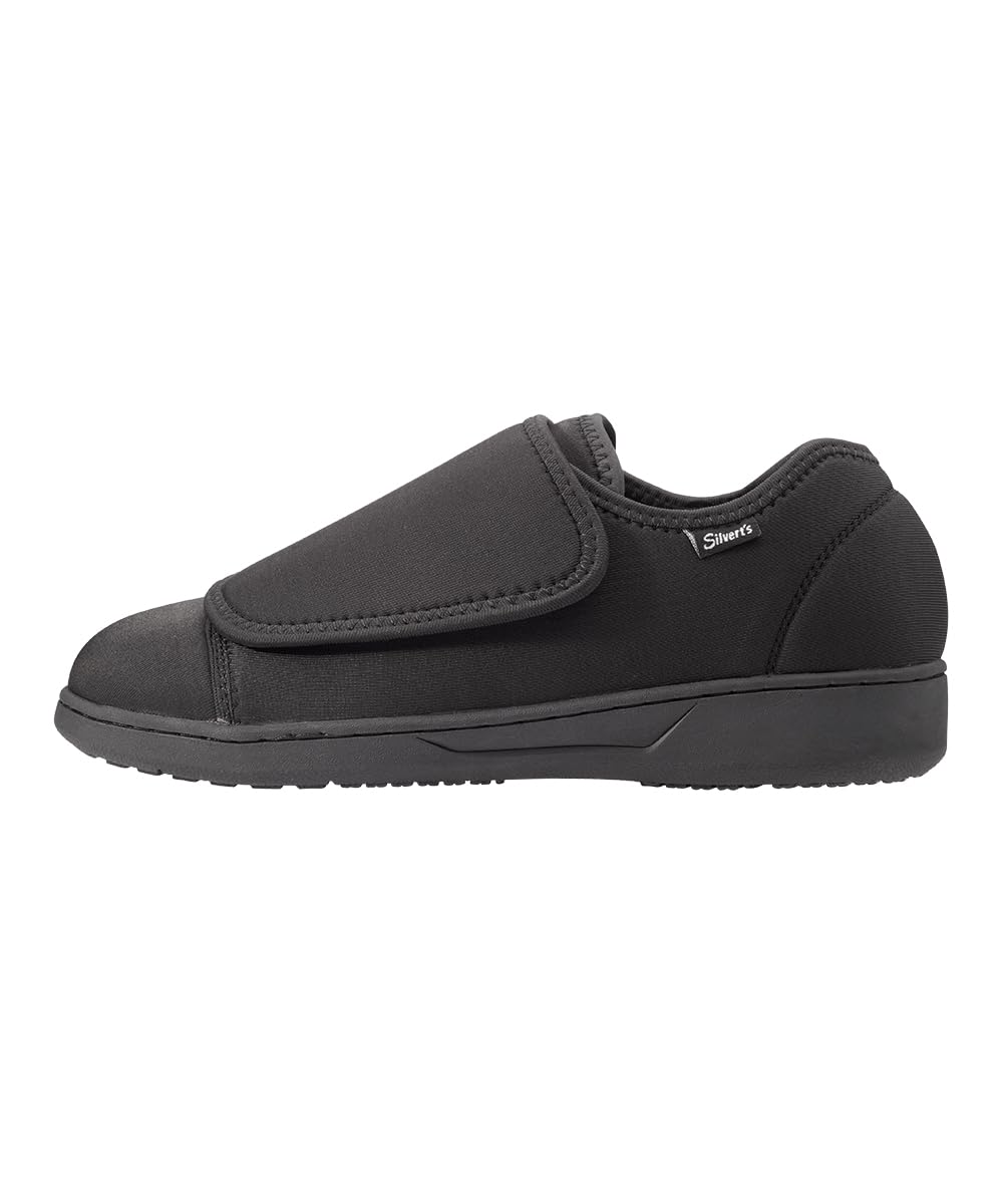 Silvert's Adaptive Clothing & Footwear Women’s Ultra Comfort Flex Neoprene Extra Wide Shoes for Seniors