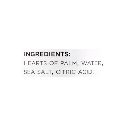 DeLallo Whole Hearts of Palm, All Natural, Harvested in South America, Low Fat and Low Calorie, Unique Canned Vegetable for Topping Salads and Snacking, Non-GMO, Kosher, Gluten-Free, 14.1 oz Can, (6 Pack)