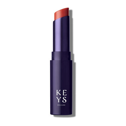 Keys Soulcare Comforting Tinted Lip Balm, Moisturizes, Smooths & Softens Dry Lips with Shea Butter, Buildable Sheer Color, Long-Lasting, Vanilla Scent