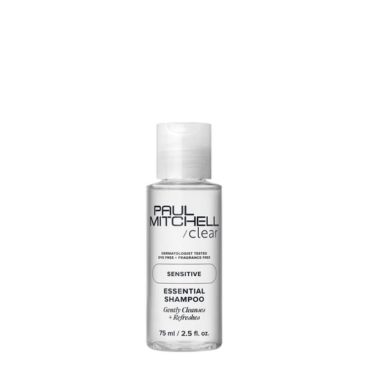 Paul Mitchell Clear Essential Shampoo, Fragrance Free, For Sensitive Scalp + Skin