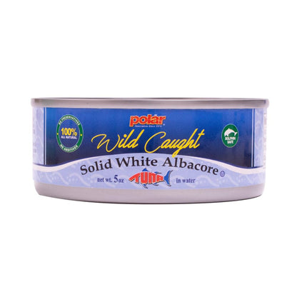 MW Polar Tuna, All Natural Solid White Albacore in Water, 5 Oz, Pack of 24