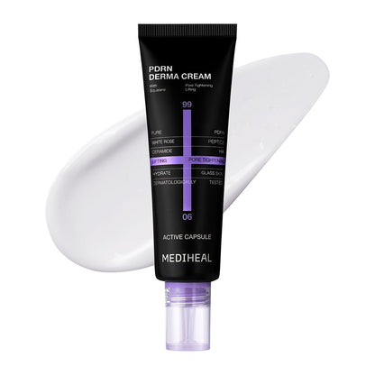 Mediheal Derma Cream - Pore Care Moisturizer with Niacinamide, Adenosine & Squalane - Skin Elasticity Support & Deep Hydration with Lightweight, Non-Greasy Texture (1.69 fl. oz.)
