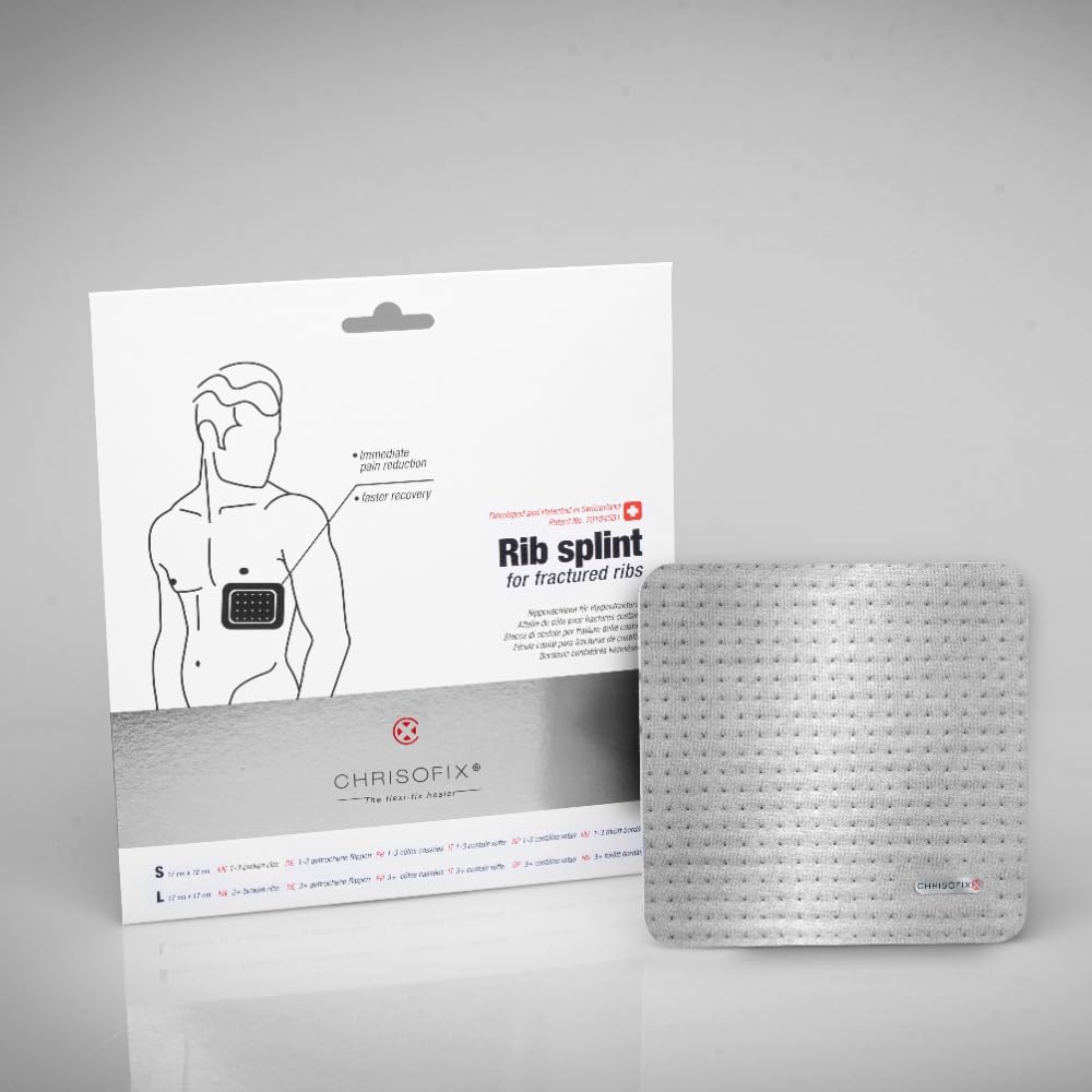 Chrisofix Rib Splint, Provides Effective Comprehensive Support, Prevents Paradoxical Breathing, Large