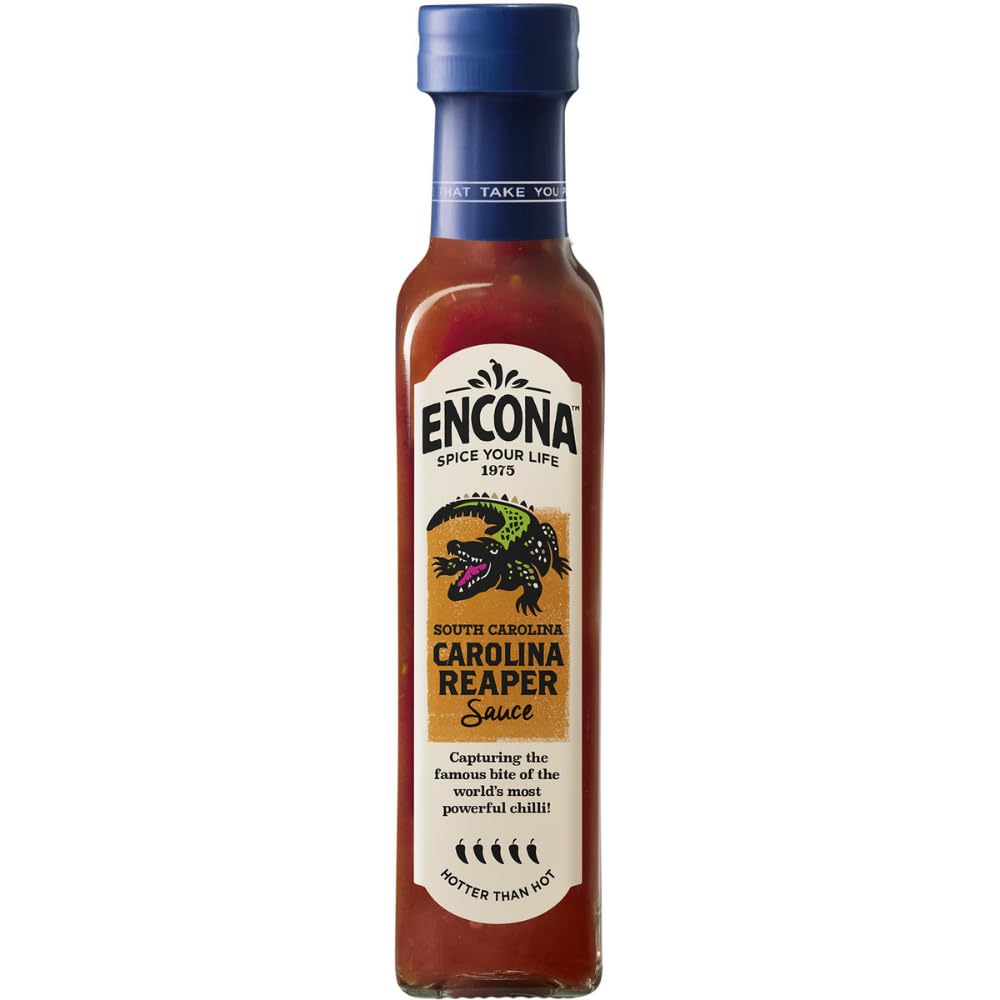 Encona Carolina Reaper Chilli Hot Chilli Sauce 142ml