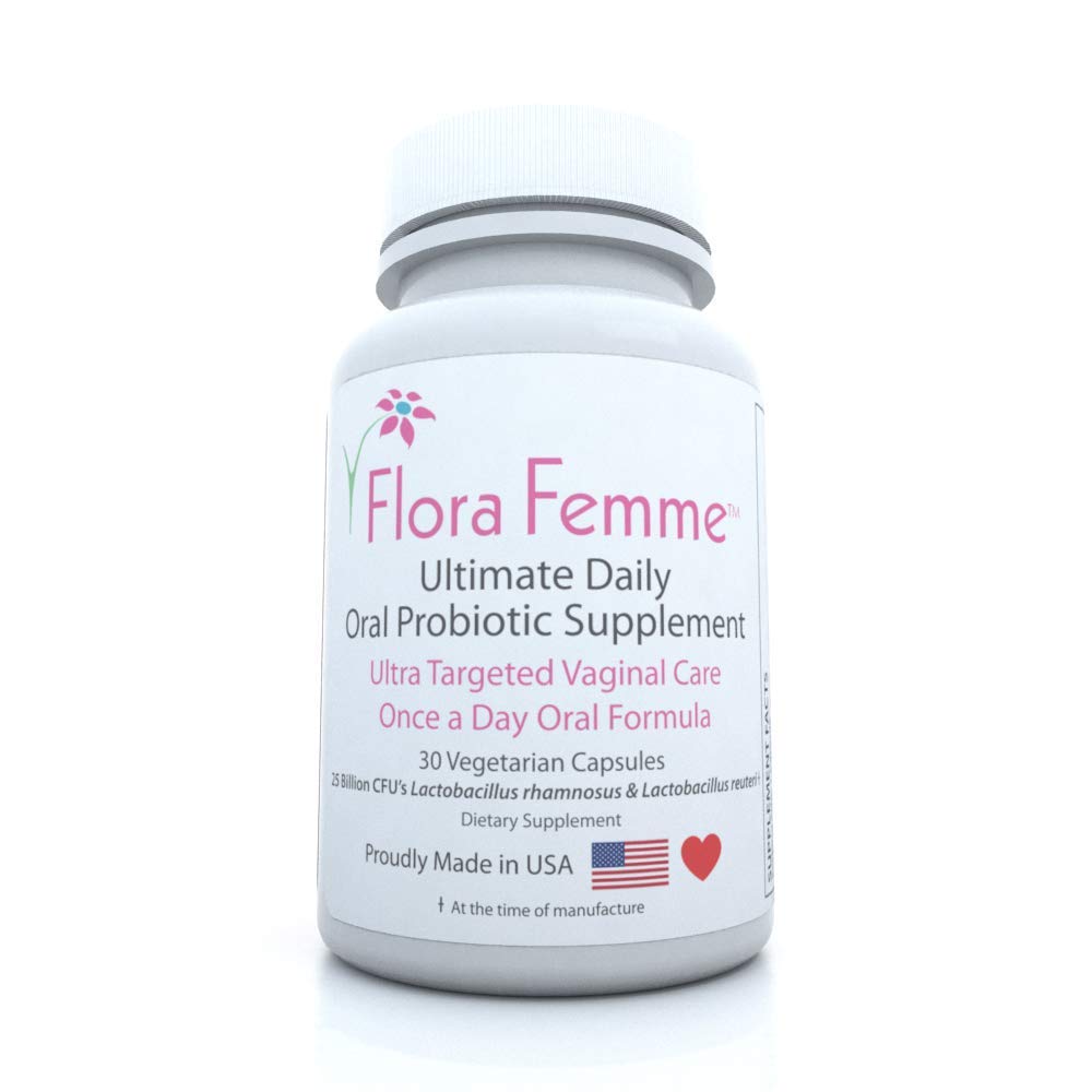 Ultimate Daily Oral Probiotic Supplement - Support Urinary Tract & Vaginal Health - Eliminate Vaginal Odor, Balance pH, & Restore Proper Gut & Vaginal Flora - Ultra Potent Women's Blend