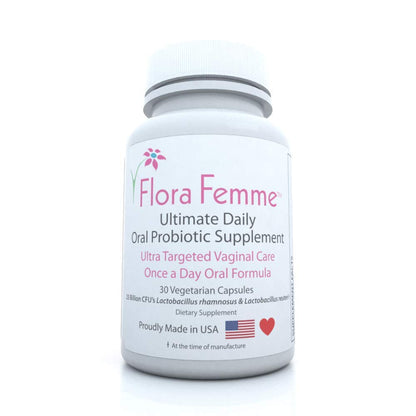 Ultimate Daily Oral Probiotic Supplement - Support Urinary Tract & Vaginal Health - Eliminate Vaginal Odor, Balance pH, & Restore Proper Gut & Vaginal Flora - Ultra Potent Women's Blend