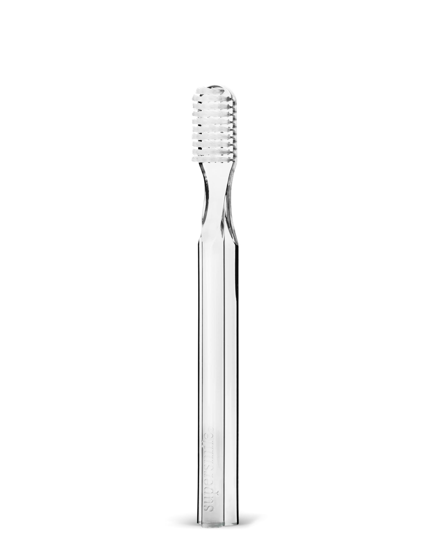 Supersmile New Generation Toothbrush w/Patented 45° Soft Nylon Bristles - Whitening Tooth Brush w/Ergonomic Handle Guarantees ADA Recommended Brushing Angle for Adults & Children