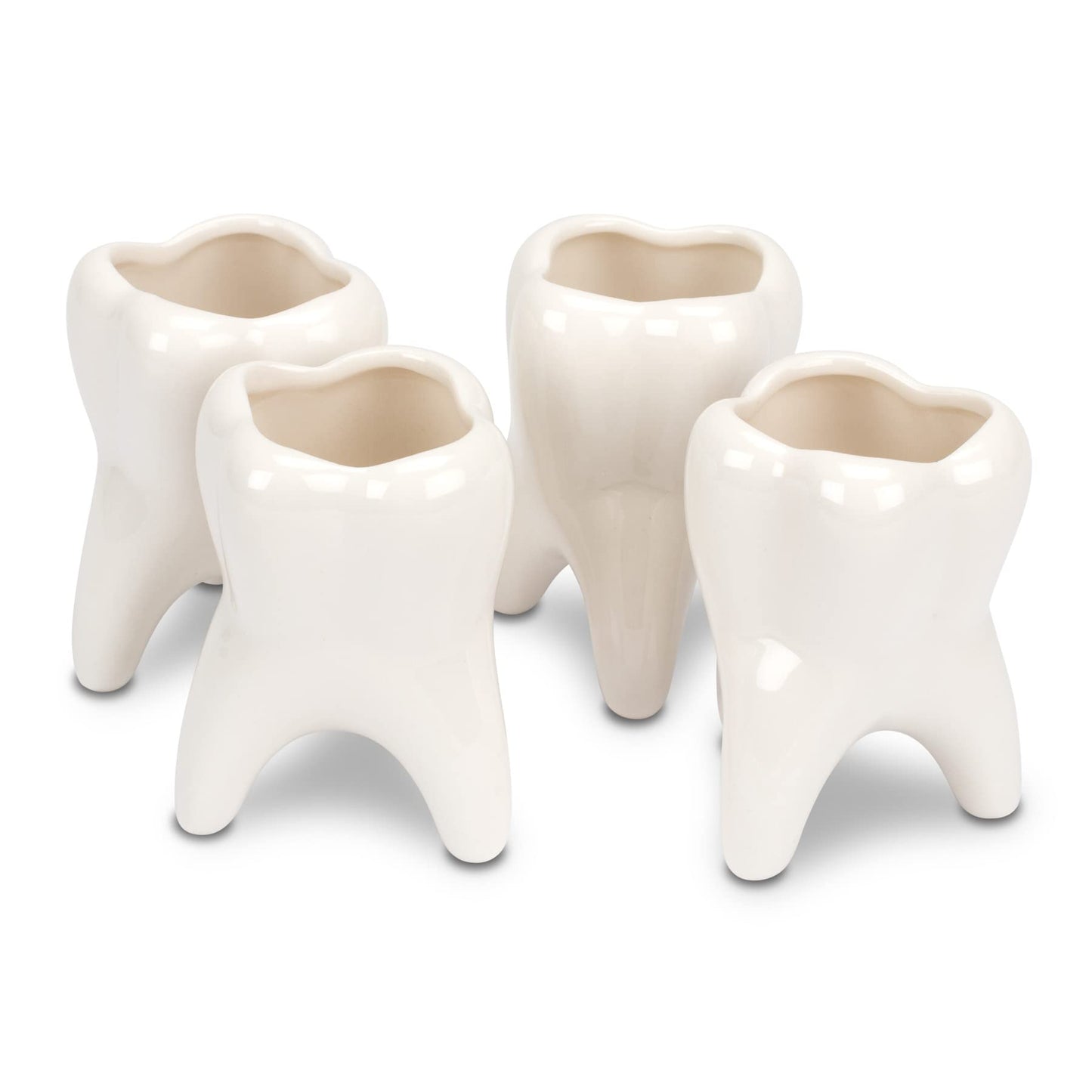 Practicon 9099210 Mini Molar Vase, Pack of 4