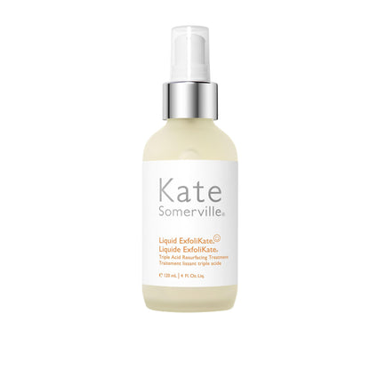 Kate Somerville Liquid ExfoliKate – Triple Acid Resurfacing Treatment, Clinically Formulated AHA Overnight Facial Exfoliator, Smooths Skin and Minimizes Pores, 4 Fl Oz