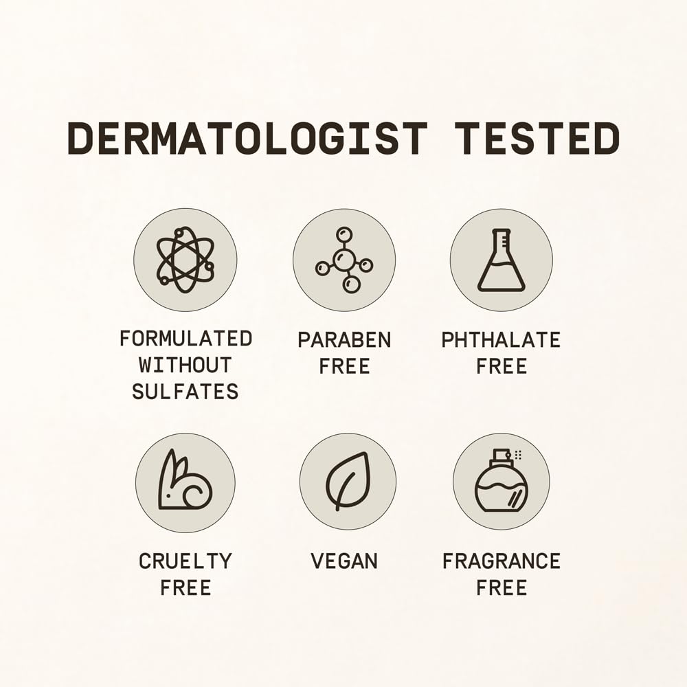 PAPATUI by Dwayne Johnson Exfoliating Facial Scrub for Men | Unscented | Visibly Smooths Wrinkles & Fine Lines | Made with Peptides, Volcanic Ash, Niacinamide, & Hyaluronic Acid | 4oz (Pack of 2)