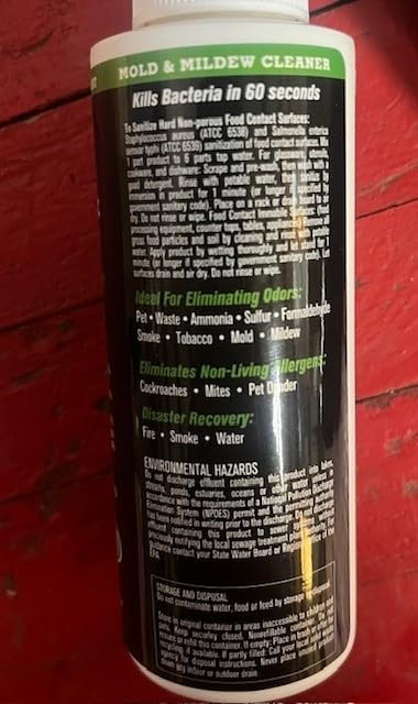 SNiPER Hospital Disinfectant, Odor Eliminator & All-Purpose Cleaner, 4 Ounce Spray Bottle