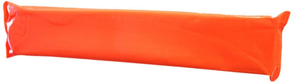PrimaCare IS-5124 Padded Wood Splint with Vinyl Casing for Fractured Limb, Full Arm, Leg, 24", Orange