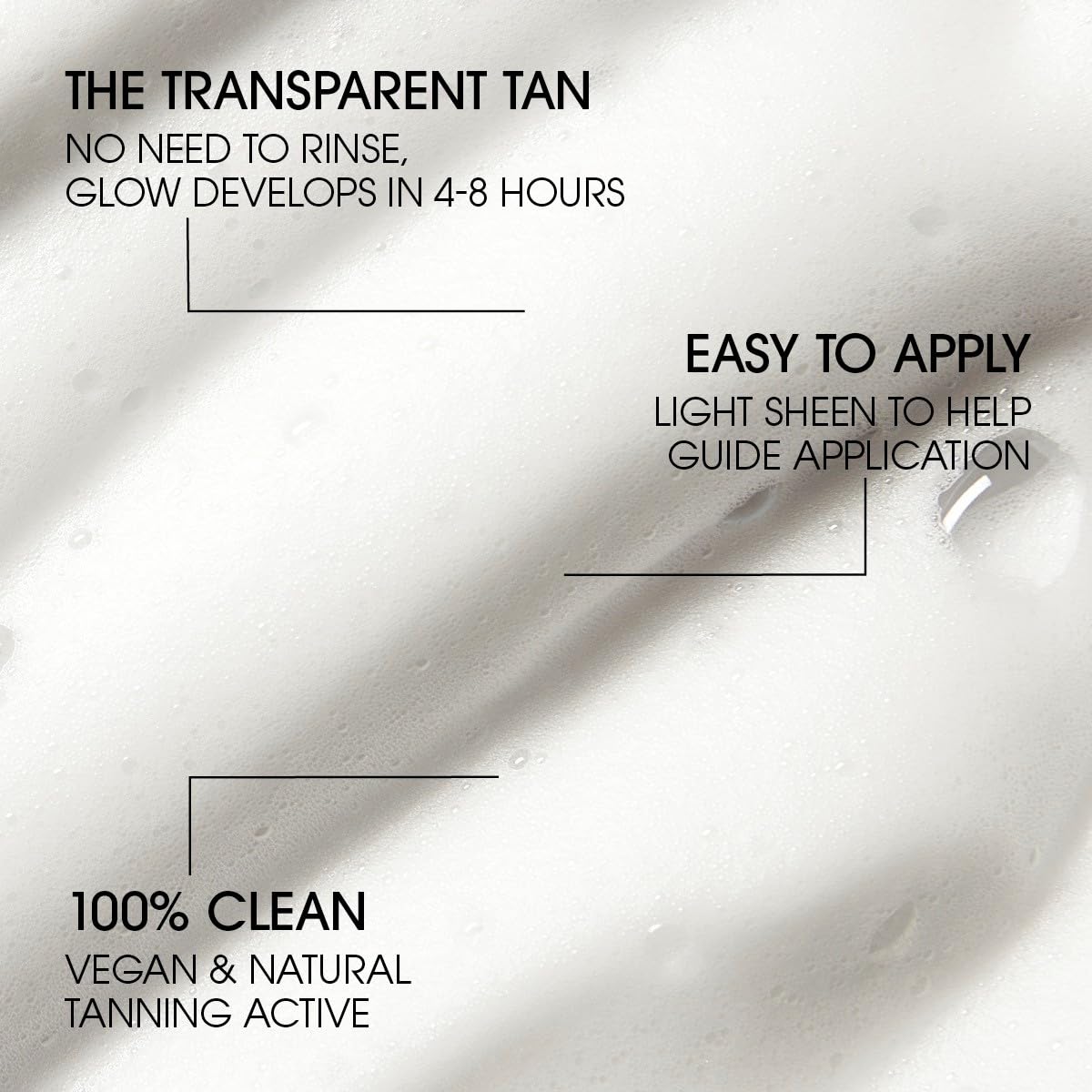St.Tropez Self Tan Purity Bronzing Water, Clear Tanning Water Foam, Streak-Free Finish, Develops in 4-8 Hours, Vegan, Natural & Cruelty Free