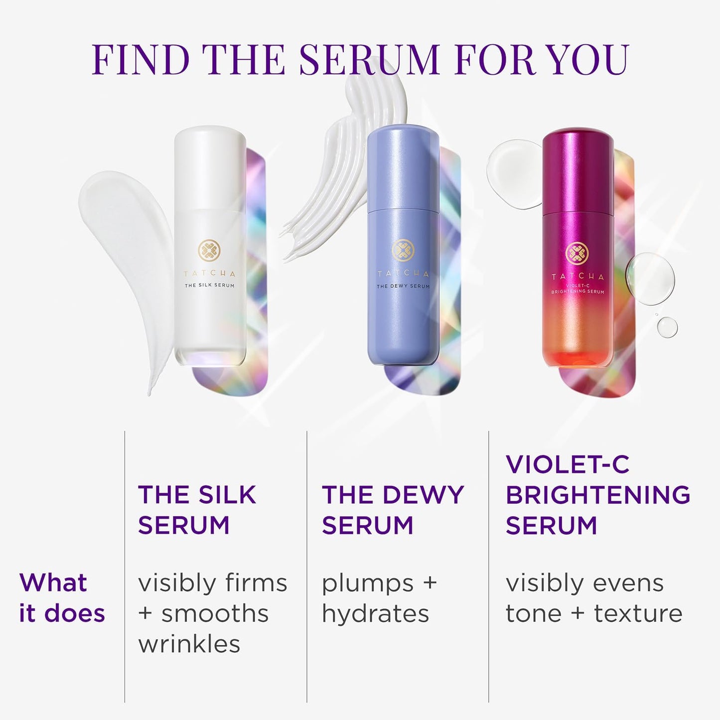 Tatcha The Dewy Serum | Hydrating Serum for Smoother, Plumper & Dewy Skin | 30 ml / 1 oz