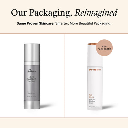 SkinMedica Neck Correct Cream - Your Ultimate Age-Defying Wrinkle Cream for Face & Neck to Visibly Tighten and Lift Sagging Skin, NEW PACKAGING, 1.7 Oz