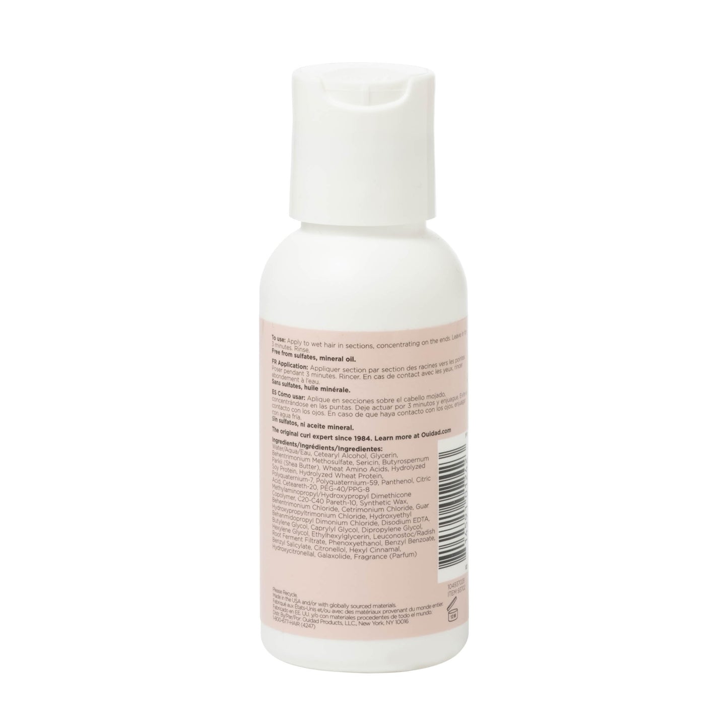 Ouidad Advanced Climate Control Defrizzing Conditioner for Curly Hair – Hydrates, Smooths & Defines Curls, Blocks Humidity & Frizz, Ceramides & Shea Lock In Moisture, All Curl Types, Sulfate-Free