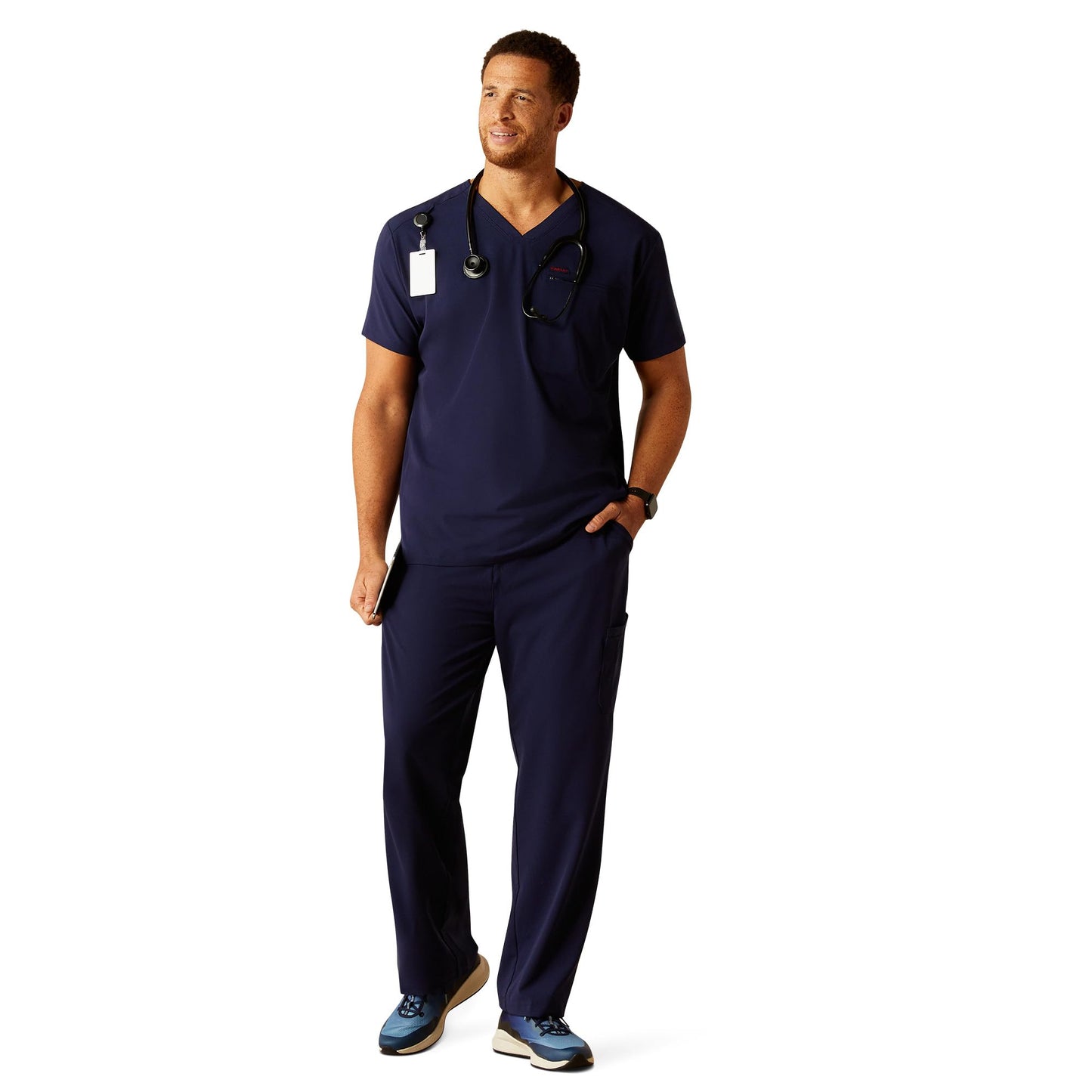 Ariat Men's Whitman Two Pocket Scrub Top