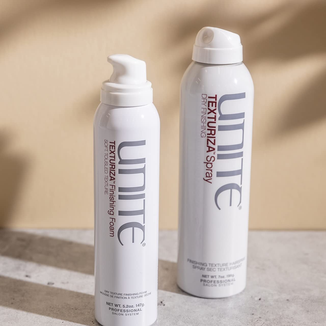 UNITE Hair – TEXTURIZA Finishing Foam – Dry Texture Foam for Soft, Tousled Definition & Light Grip – Satiny-Sheen Finish – 5.2 Oz