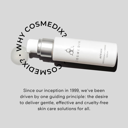 COSMEDIX Affirm Antioxidant Firming Serum - Tightening & Lifting Facial Serum with Essential Oils & Vitamin E for Firmer, Smoother & Healthier-Looking Skin -Skin Care for Fine Lines & Uneven Skin Tone