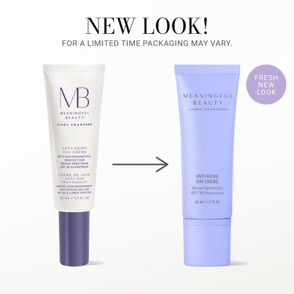 Meaningful Beauty – Environmental Protecting Moisturizer Broad Spectrum SPF 30 – Anti-Pollution & Visible Blue Light (HEV) Fighting Day Cream
