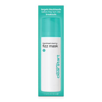 Dermalogica Clear Start Blackhead Clearing Fizz Mask (1.7 Fl Oz) Purifying Pore Cleansing Mask with Kaolin Clay and Sulfur - Absorbs Excess Oil To Purify Skin