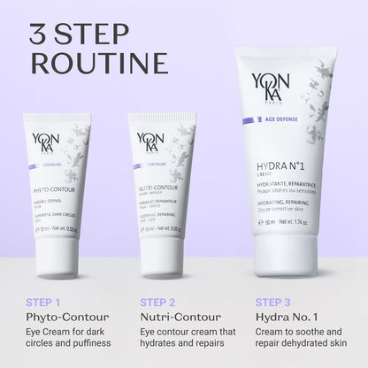 Yon-Ka Phyto-Contour Eye Cream (200 ml) Anti-Aging Under Eye Cream for Dark Circles and Puffilness, Tone and Firm with Vitamin E and Aloe Vera, Paraben-Free
