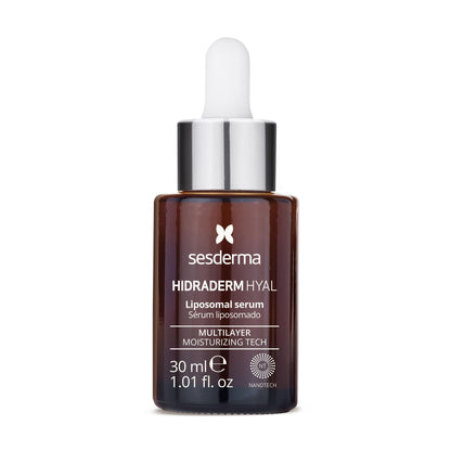 Sesderma HIDRADERM HYAL Serum, Ultra Hydrating Face Moisturizer with 3 Types of Hyaluronic Acid for Restored, Replenished Skin, 1.0 fl oz