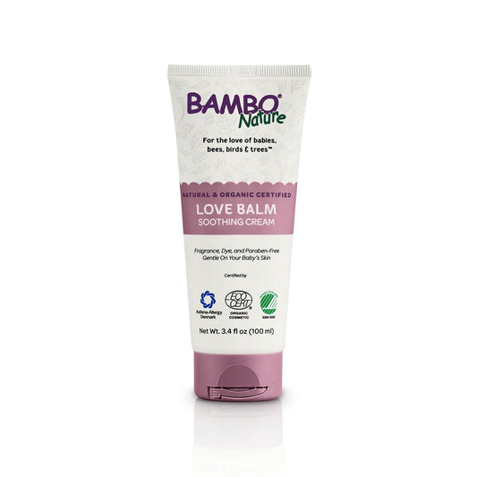 Bambo Nature Love Balm Soothing Cream, 3.4 fl oz Tube, 1 Count
