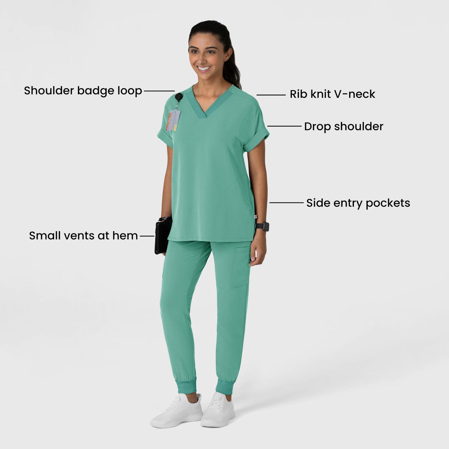 Wink Women's Scrub Top