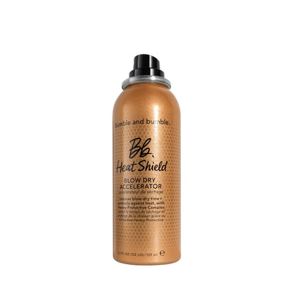 Bumble and bumble. Heat Shield Blow Dry Accelerator Hair Mist | Reduce Blow Dry Time, Anti Frizz, Heat Protection, Smooths | For All Curly, Wavy, Straight Hair Types, 4.2 Fl Oz
