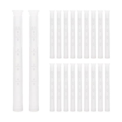 Disposable Vaginal Cream Applicators, Individually Wrapped with Threaded Tip & Dosage Scale(20 Packs)
