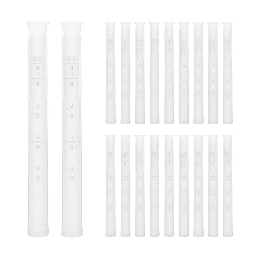 Disposable Vaginal Cream Applicators, Individually Wrapped with Threaded Tip & Dosage Scale(20 Packs)