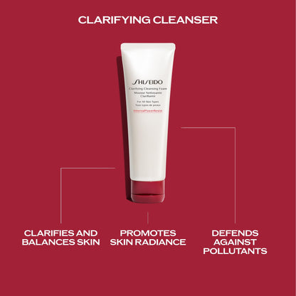 Shiseido Smooth & Hydrate Eye Care Set - Clarifying Cleansing Foam (15mL), Ultimune Power Infusing Serum (10mL), Benefiance Wrinkle Smoothing Cream (30mL) & Eye Cream (15mL) - $145 Value
