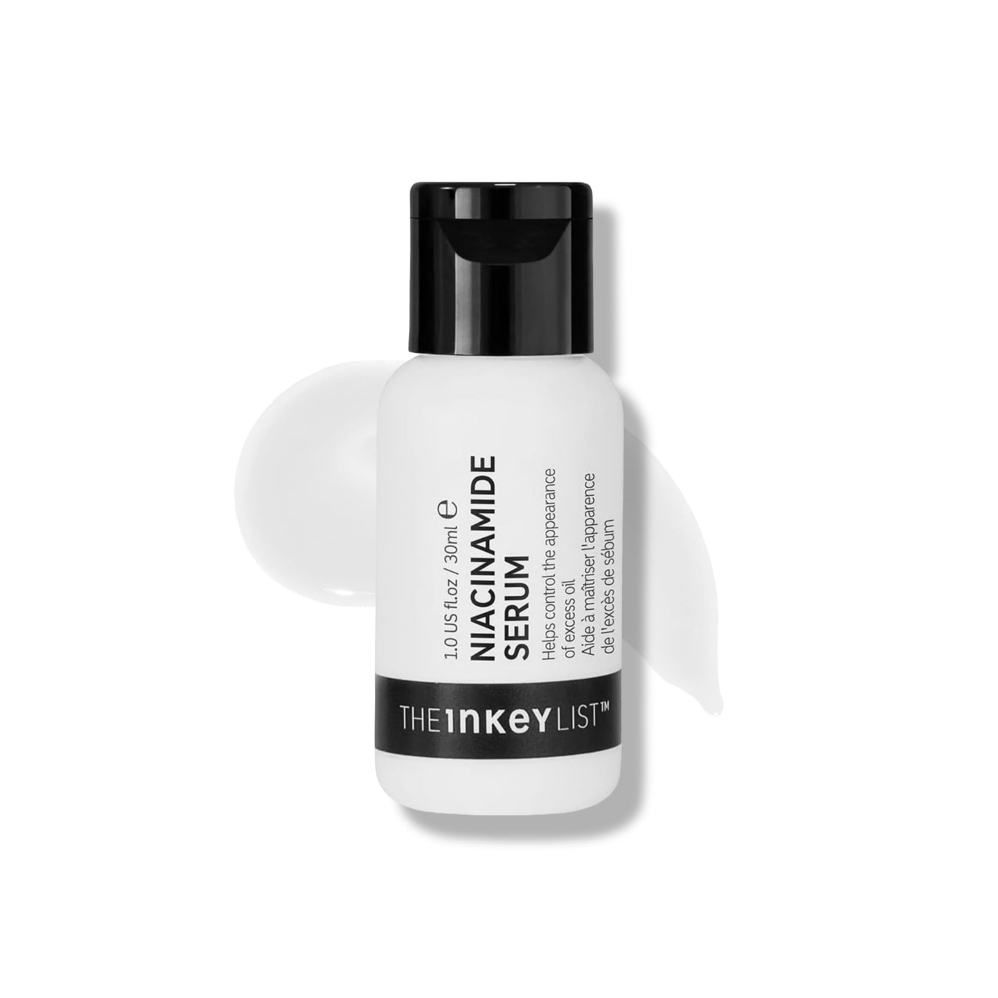 The INKEY List 10% Niacinamide Serum, Lightweight Oil Control Serum Helps with Blemishes and Appearance of Redness, Hydrating 1% Hyaluronic Acid 30ml, 1 fl oz