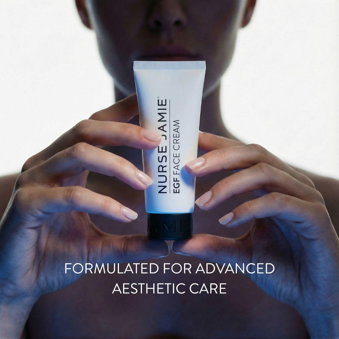 Nurse Jamie EGF Face Cream – Advanced Anti-Aging Moisturizer with Plant Stem Cells & Peptides