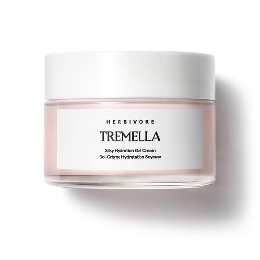 HERBIVORE Tremella Silky Hydration Gel Cream - Hydrating Lightweight Facial Moisturizer with Squalane, Plant-based, Vegan, Cruelty-free, 50 mL / 1.7 oz