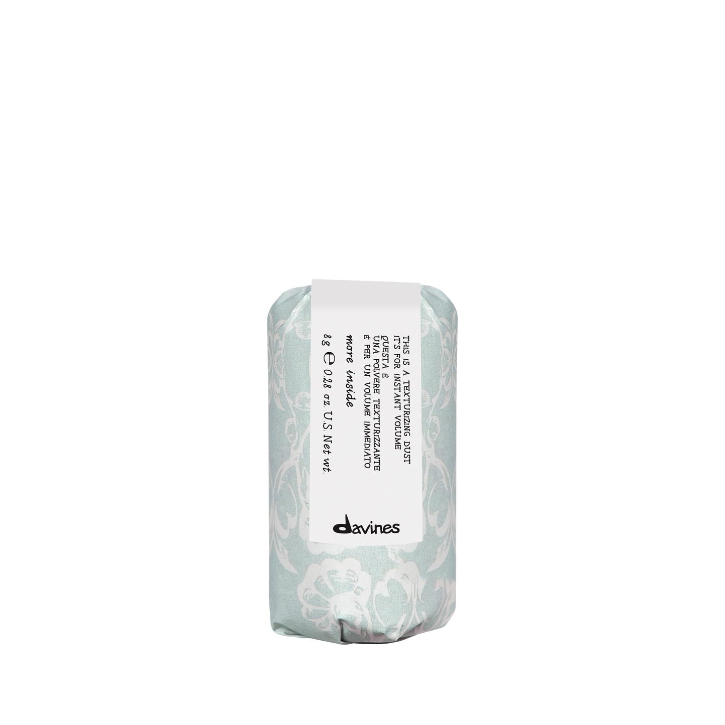 Davines This Is A Texturizing Dust Powder, Medium Hold Instant Volume - Volume Powder for Root Lift - Creates Matte Texture & Grip, 0.28 oz