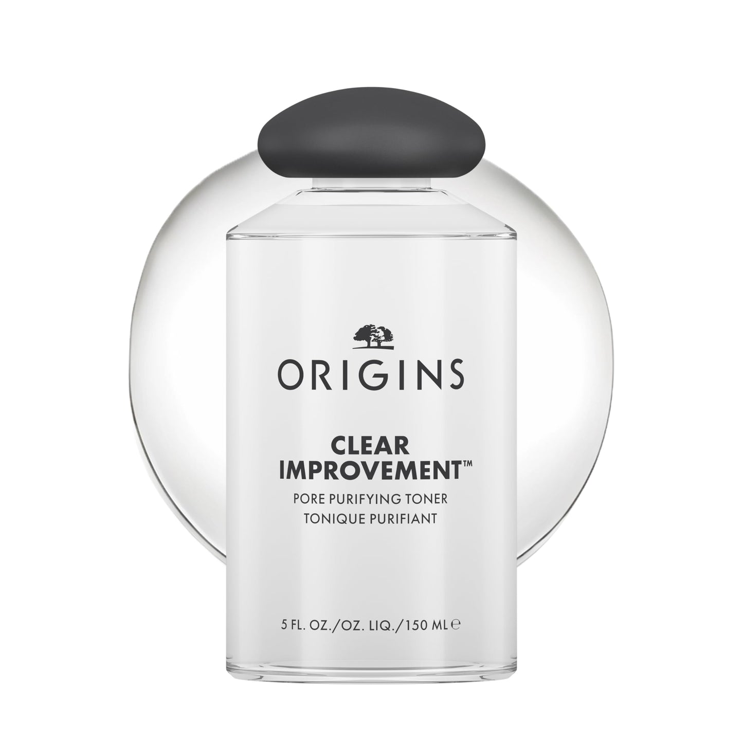 Origins Clear Improvement Pore Purifying Toner | Reduces Shine & Great for Oily Skin | With Salicylic Acid, 5 Fl Oz
