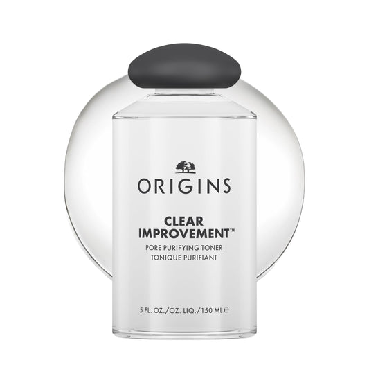 Origins Clear Improvement Pore Purifying Toner | Reduces Shine & Great for Oily Skin | With Salicylic Acid, 5 Fl Oz